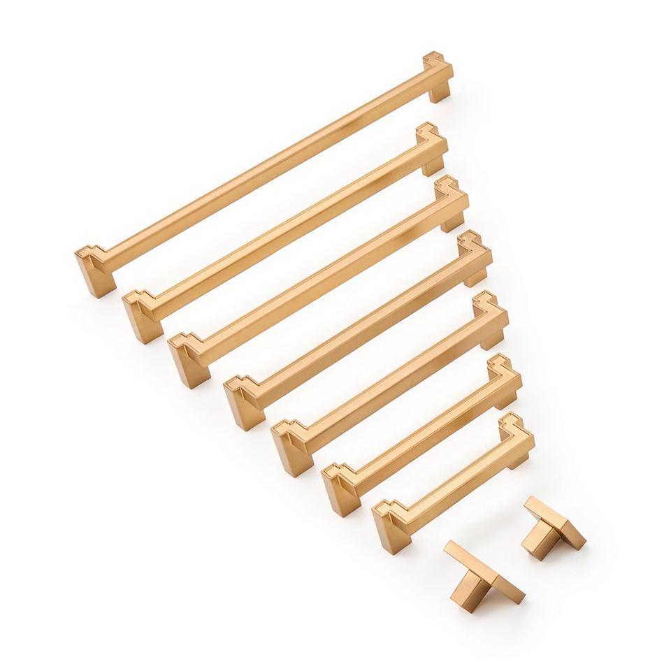 6-5/16" Matilde Cabinet Pull - Brushed Gold, , large image number 1