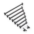 5-1/16" Matilde Cabinet Pull - Matte Black, , large image number 1