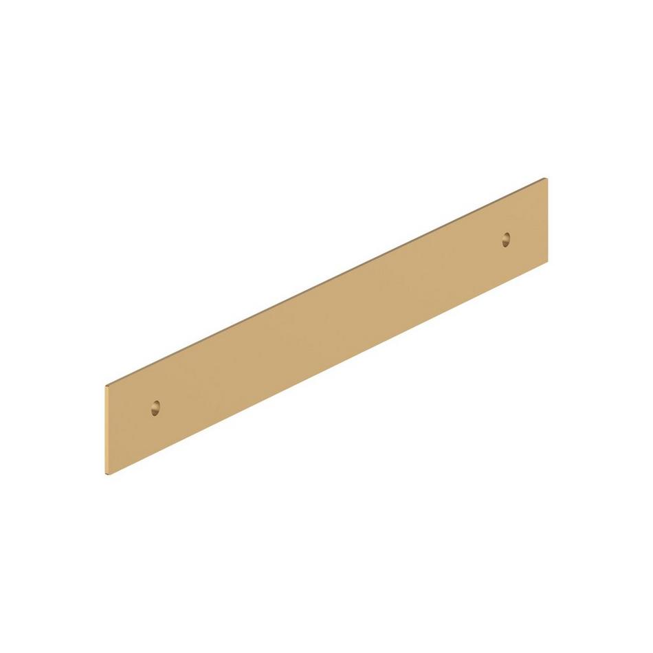 7-9/16" Traditional Cabinet Pull Backplate - Champagne Bronze, , large image number 2