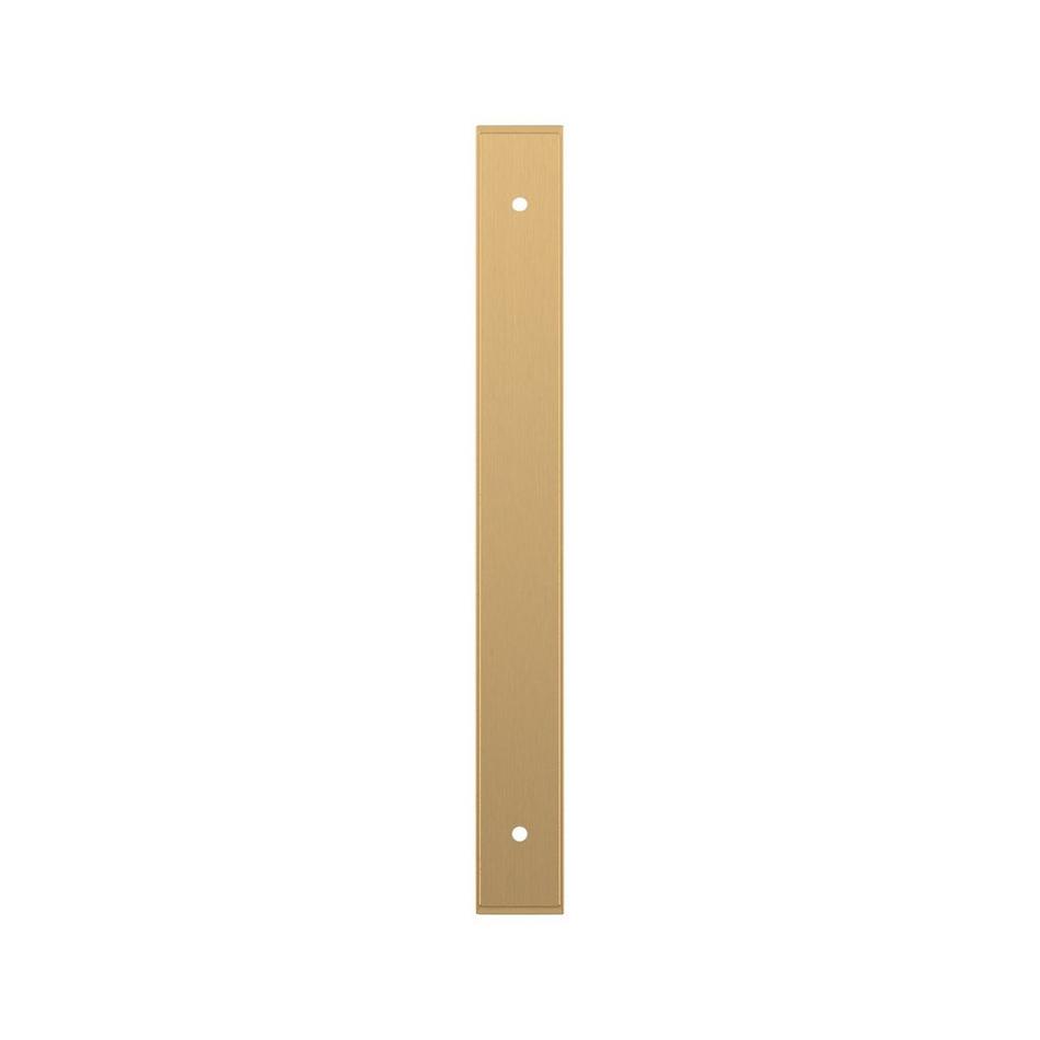 7-9/16" Traditional Cabinet Pull Backplate - Champagne Bronze, , large image number 1
