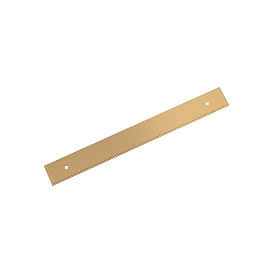 7-9/16" Traditional Cabinet Pull Backplate - Champagne Bronze, , large image number 0
