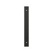 7-9/16" Traditional Cabinet Pull Backplate - Matte Black, , large image number 1