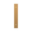 5-1/16" Traditional Cabinet Pull Backplate - Brushed Gold, , large image number 1