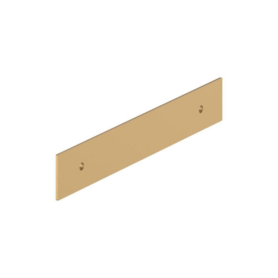 5-1/16" Traditional Cabinet Pull Backplate - Champagne Bronze, , large image number 2