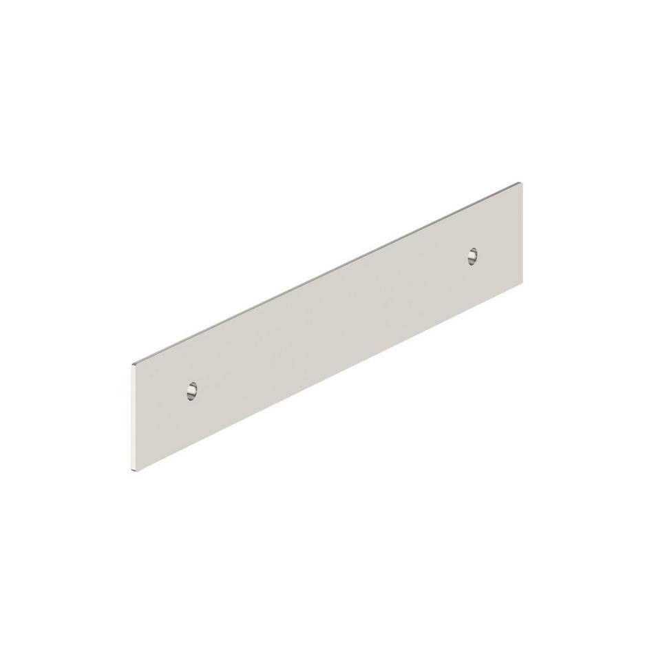 5-1/16" Traditional Cabinet Pull Backplate - Polished Nickel, , large image number 2