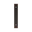 5-1/16" Traditional Cabinet Pull Backplate - Oil Rubbed Bronze, , large image number 1