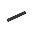 5-1/16" Traditional Cabinet Pull Backplate - Matte Black, , large image number 0