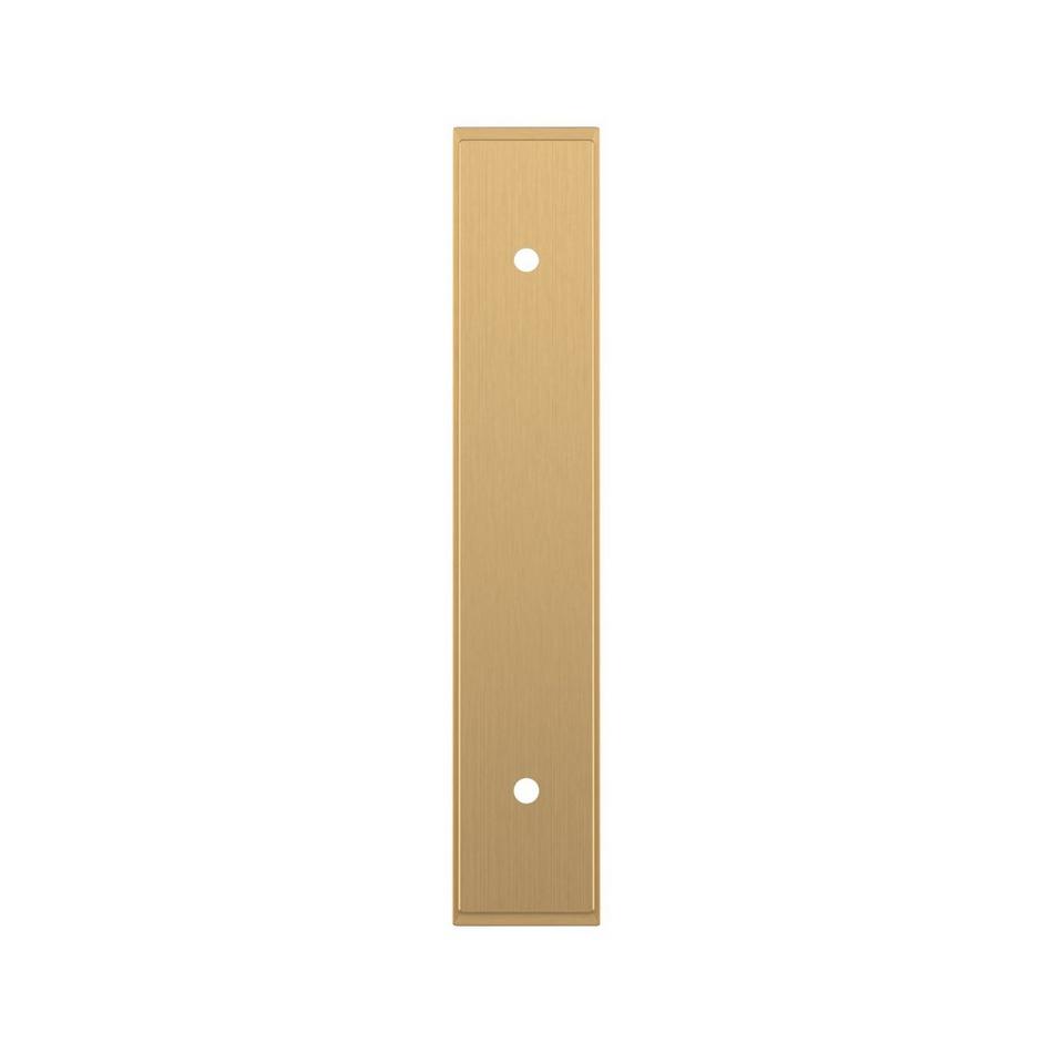 3-3/4" Traditional Cabinet Pull Backplate - Champagne Bronze, , large image number 1