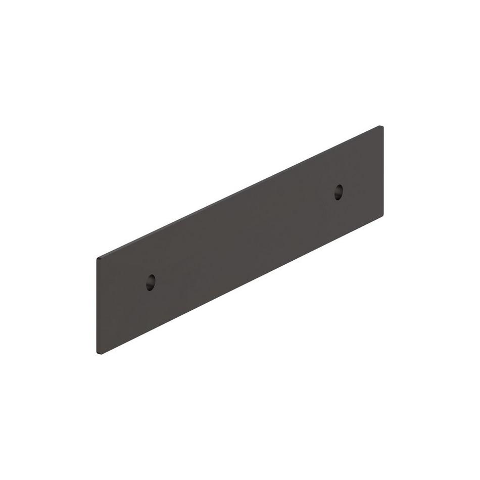 3-3/4" Traditional Cabinet Pull Backplate - Oil Rubbed Bronze, , large image number 2