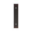 3-3/4" Traditional Cabinet Pull Backplate - Oil Rubbed Bronze, , large image number 1
