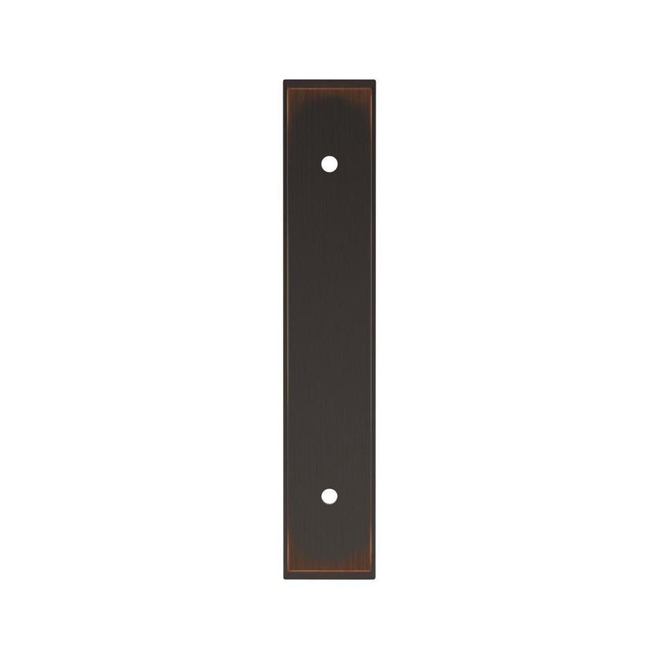 3-3/4" Traditional Cabinet Pull Backplate - Oil Rubbed Bronze, , large image number 1