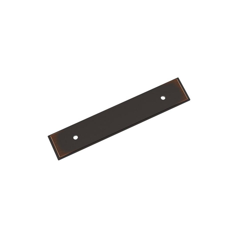3-3/4" Traditional Cabinet Pull Backplate - Oil Rubbed Bronze, , large image number 0