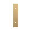 3" Traditional Cabinet Pull Backplate - Champagne Bronze, , large image number 1