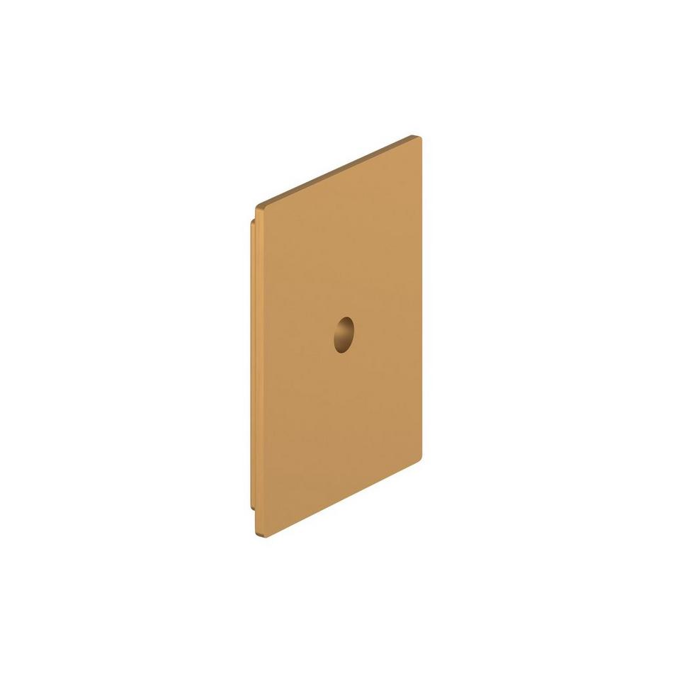 Traditional Rectangle Cabinet Knob Backplate, , large image number 9