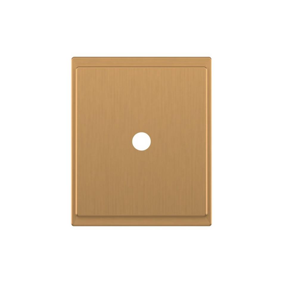 Traditional Rectangle Cabinet Knob Backplate, , large image number 8