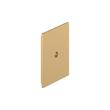 Traditional Rectangle Cabinet Knob Backplate - Champagne Bronze, , large image number 2