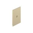 Traditional Rectangle Cabinet Knob Backplate - Golden Champagne, , large image number 2