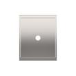 Traditional Rectangle Cabinet Knob Backplate - Polished Nickel, , large image number 1