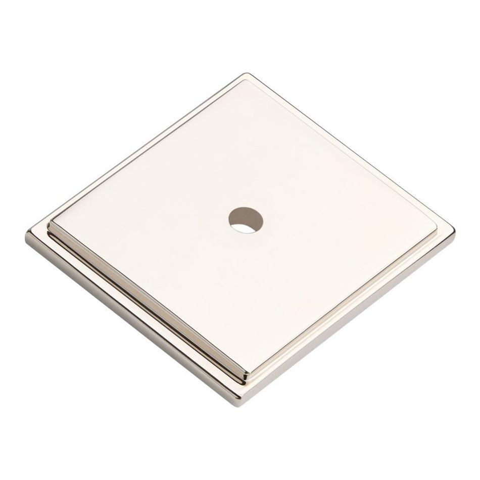 Traditional Rectangle Cabinet Knob Backplate, , large image number 4