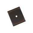 Traditional Rectangle Cabinet Knob Backplate, , large image number 5