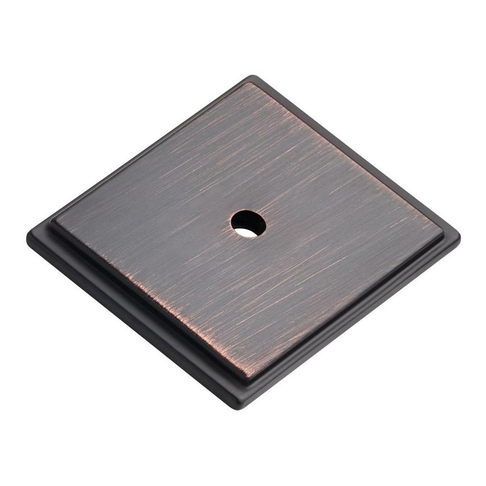 Traditional Rectangle Cabinet Knob Backplate, , large image number 6
