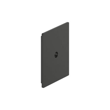 Traditional Rectangle Cabinet Knob Backplate