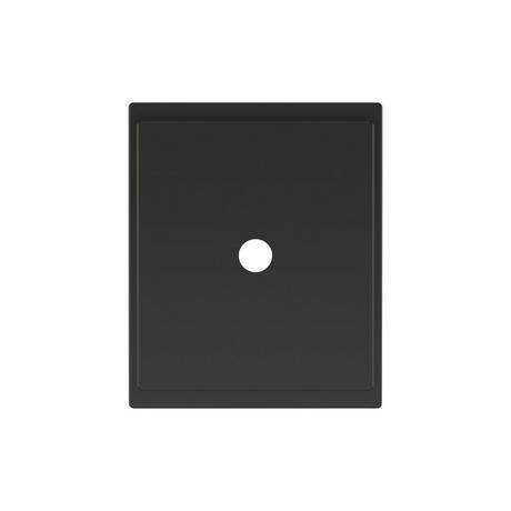 Traditional Rectangle Cabinet Knob Backplate
