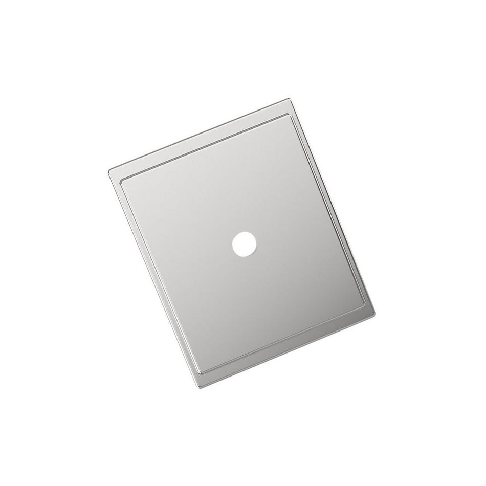 Traditional Rectangle Cabinet Knob Backplate, , large image number 2