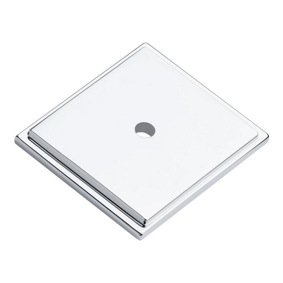 Traditional Rectangle Cabinet Knob Backplate, , large image number 7
