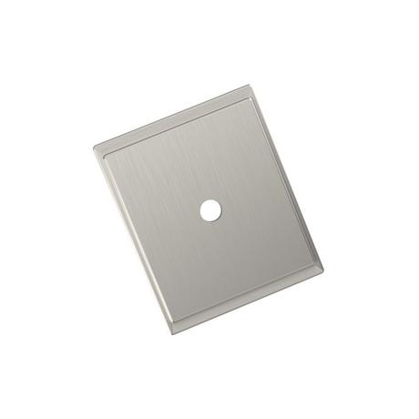 Traditional Rectangle Cabinet Knob Backplate