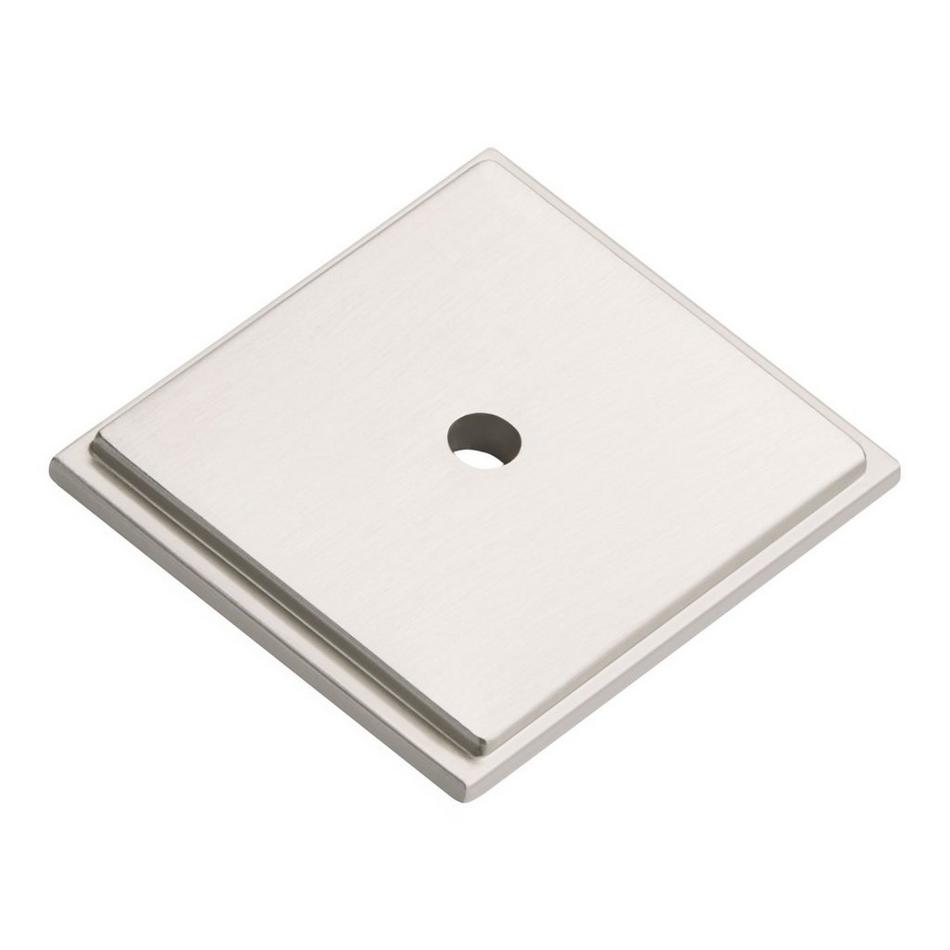 Traditional Rectangle Cabinet Knob Backplate, , large image number 3