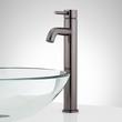 Lexia Single-Hole Vessel Faucet - Gunmetal, , large image number 0