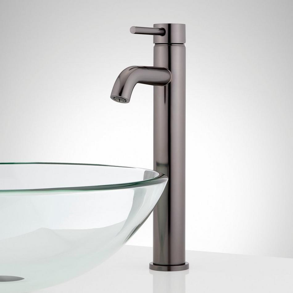 Lexia Single-Hole Vessel Faucet - Gunmetal, , large image number 0