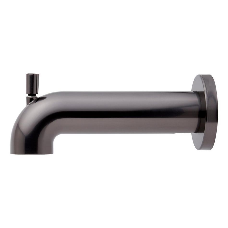 Lexia Tub Spout with Diverter - Gunmetal, , large image number 1