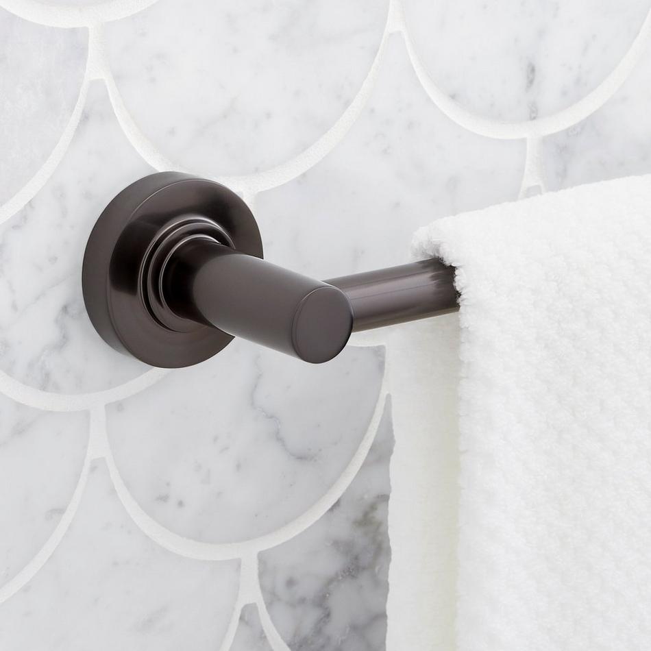 24" Lexia Towel Bar - Gunmetal, , large image number 0