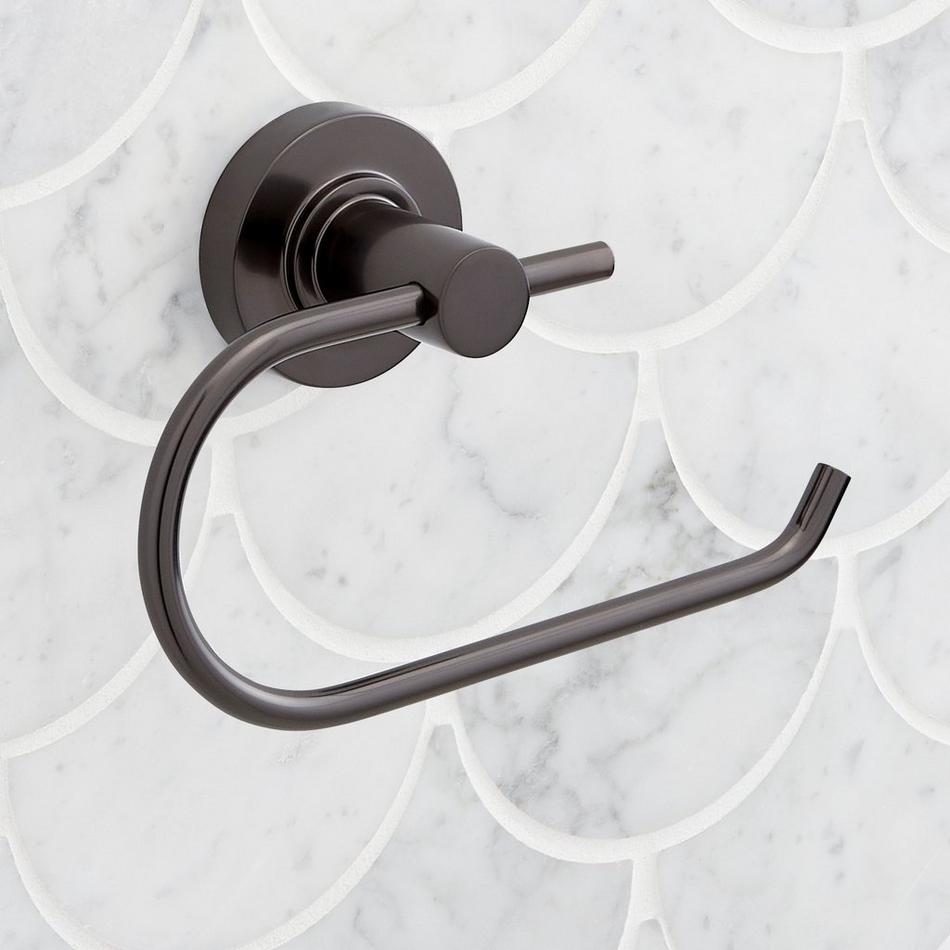 Lexia Toilet Paper Holder - Gunmetal, , large image number 1