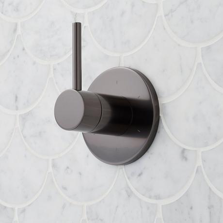Lexia Pressure Balance Shower System with Slide Bar and Hand Shower