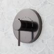 Lexia Thermostatic Shower System With Slide Bar and Hand Shower - Gunmetal, , large image number 4