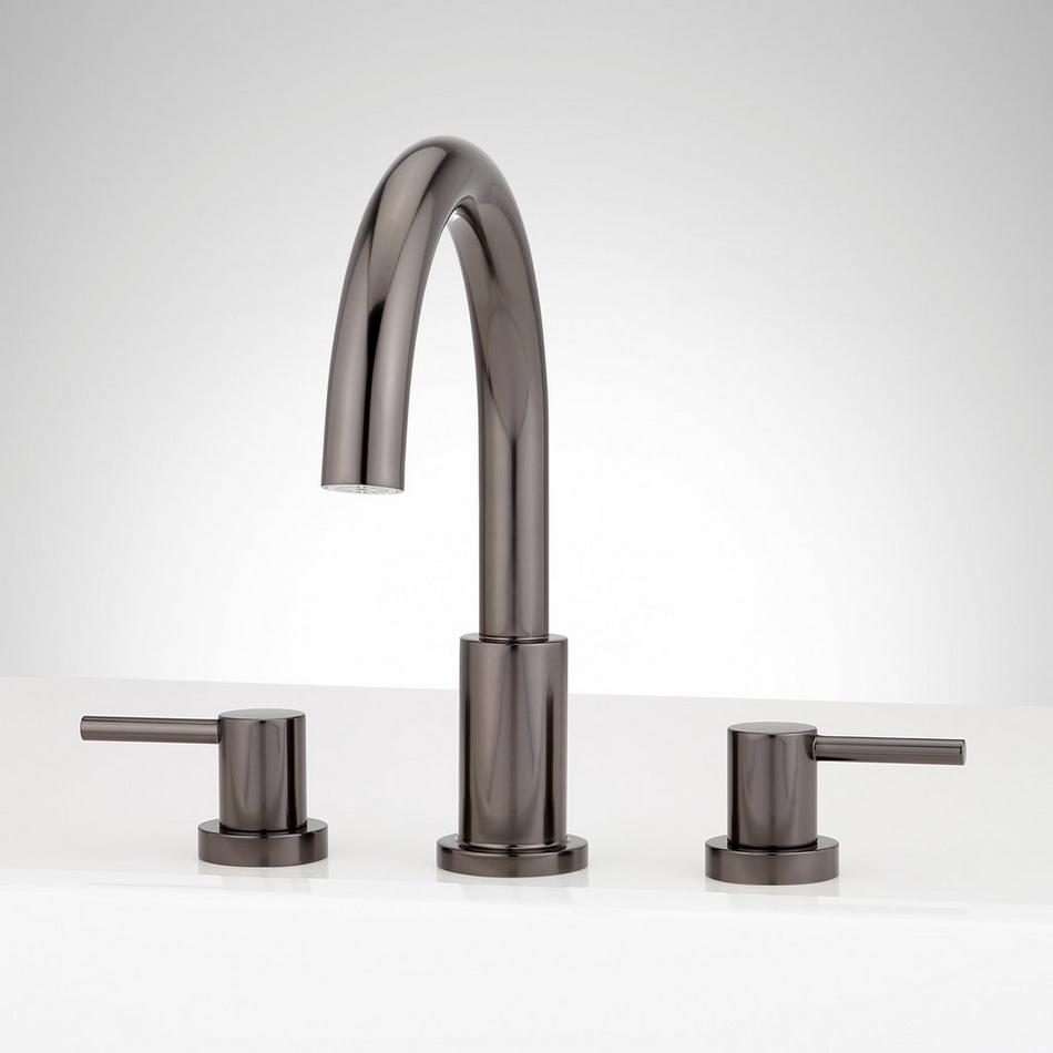 Lexia 3-Hole Roman Tub Faucet and Rough-In Valve - Gunmetal, , large image number 1