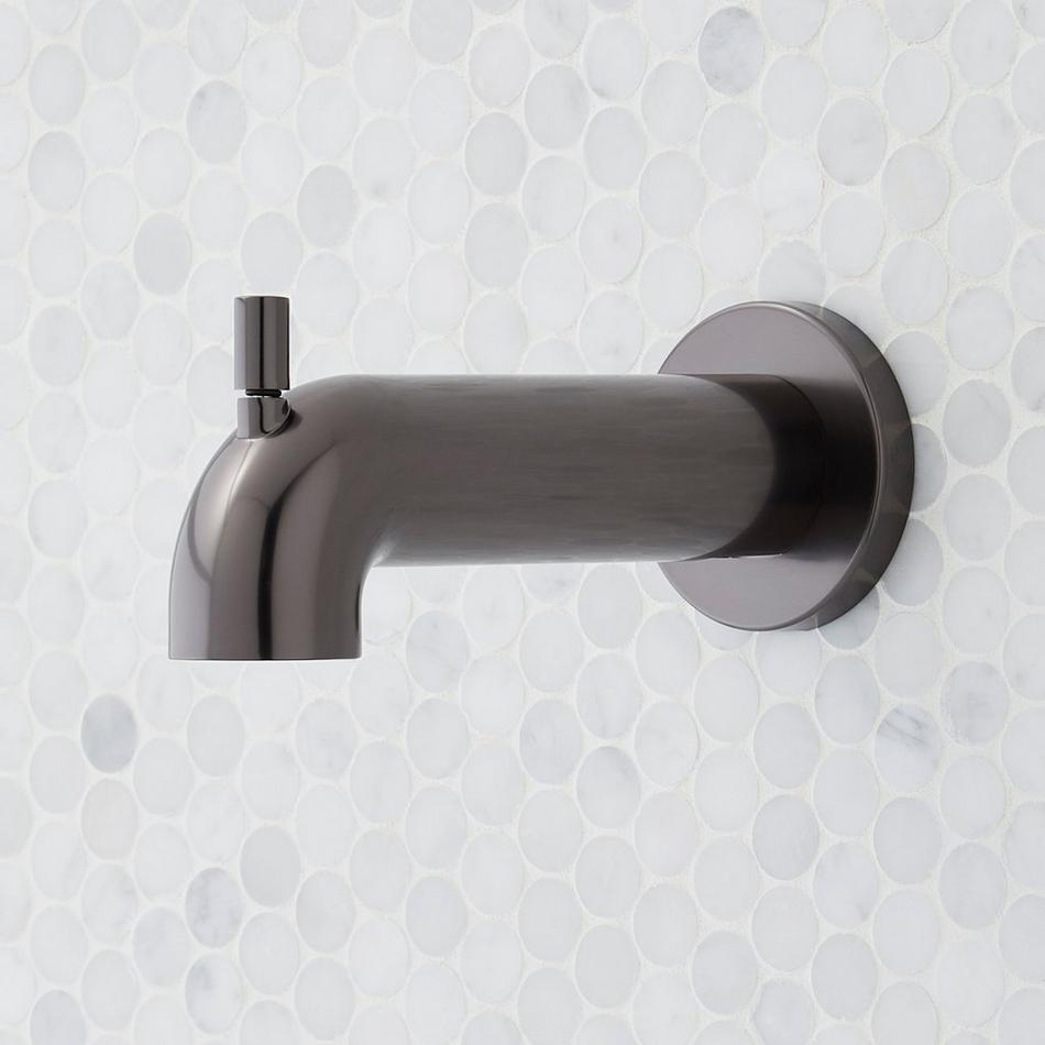 Vassor Pressure Balance Tub and Shower System - Gunmetal, , large image number 3