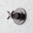 Vassor Pressure Balance Shower System With Slide Bar and Hand Shower - Gunmetal, , large image number 2