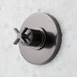 Vassor Pressure Balance Shower System With Slide Bar and Hand Shower - Gunmetal, , large image number 3