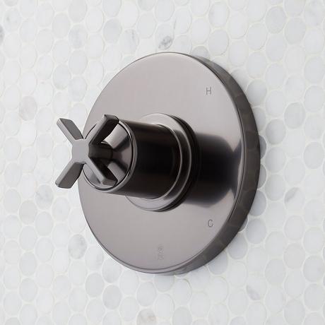Vassor Pressure Balance Shower System with Slide Bar and Hand Shower