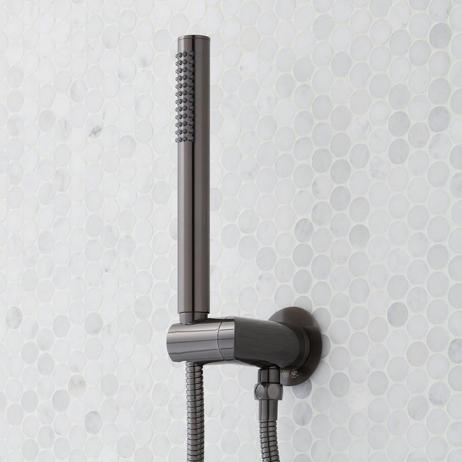 Vassor Pressure Balance Shower System With Hand Shower - Gunmetal, , large image number 4