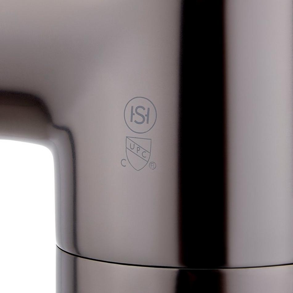 Vassor Freestanding Tub Faucet with Hand Shower and Rough-In Valve - Gunmetal, , large image number 2