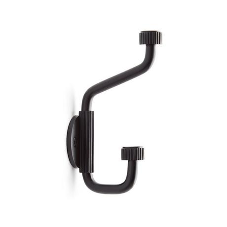 Brixlee Reeded Brass Double Hook