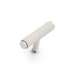 Brixlee Reeded Brass T Knob, , large image number 3
