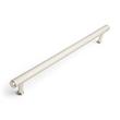 18" Brixlee Reeded Brass Appliance Pull - Brushed Nickel/Polished Nickel, , large image number 0