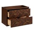 30" Patzi Wall-Mount Vanity - Chocolate Bark Brown - Vanity Cabinet Only, , large image number 1