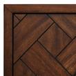 60" Patzi Double Vanity with Rectangular Undermount Sinks - Chocolate Bark Brown, , large image number 10